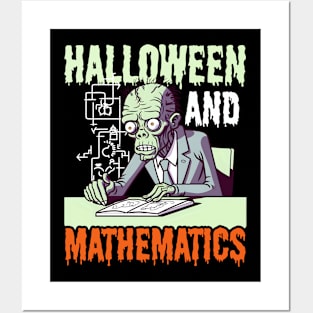 Halloween Math Teacher Shirt | Halloween And Mathematics Posters and Art